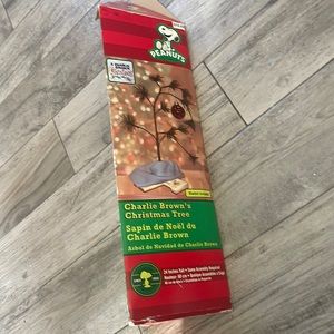 Charlie Brown’s Christmas Tree - NIB